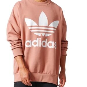 Adidas Originals Oversized Trefoil Crewneck